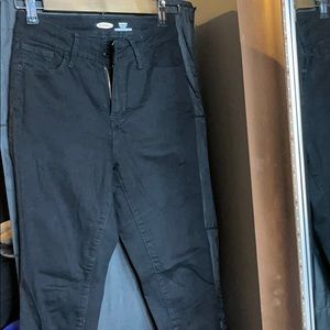 Black Super Skinny High Rise Jeans